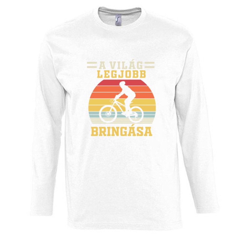 A világ legjobb bringása Hosszú Ujjú Póló