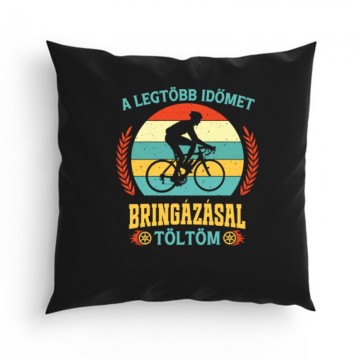 Legtöbb időt bringázással...