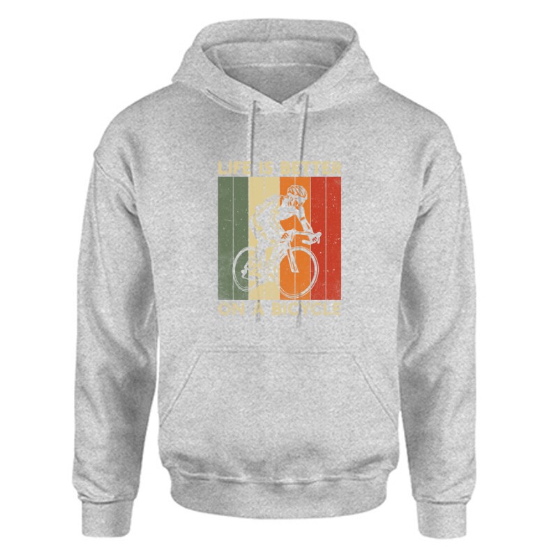 Life is better Unisex Kapucnis Pulcsi