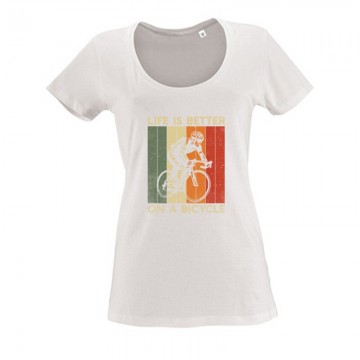 Life is better Női O Nyakú...