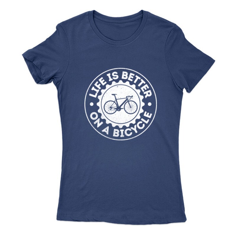 Life is better cycle Női Póló