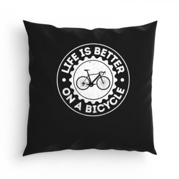 Life is better cycle Párna