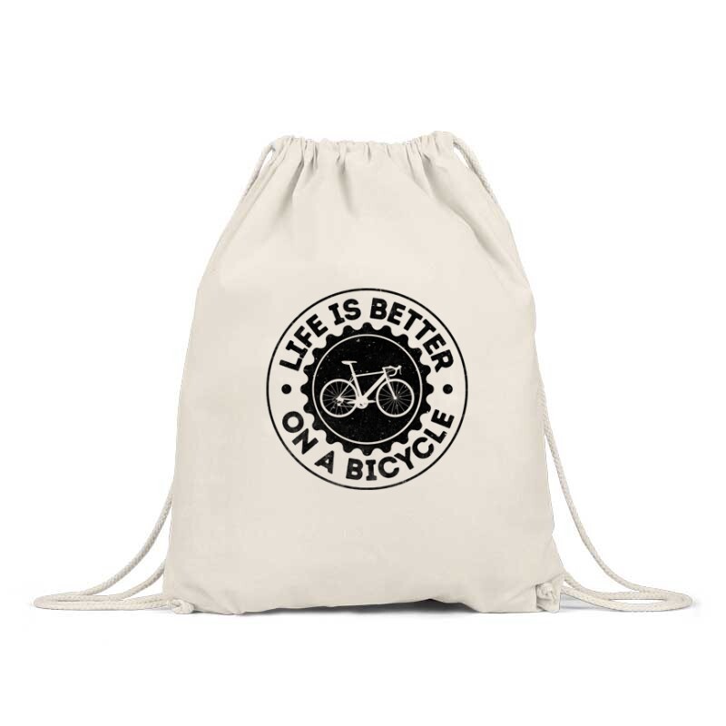 Life is better cycle Hátizsák