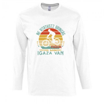 Ne vitatkozz bringás fiúval...