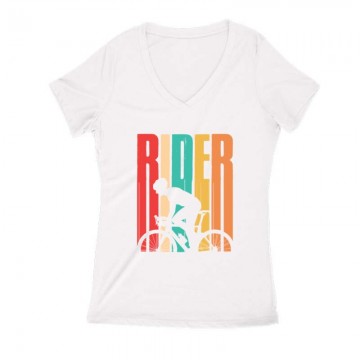 Rider Női V Kivágott póló