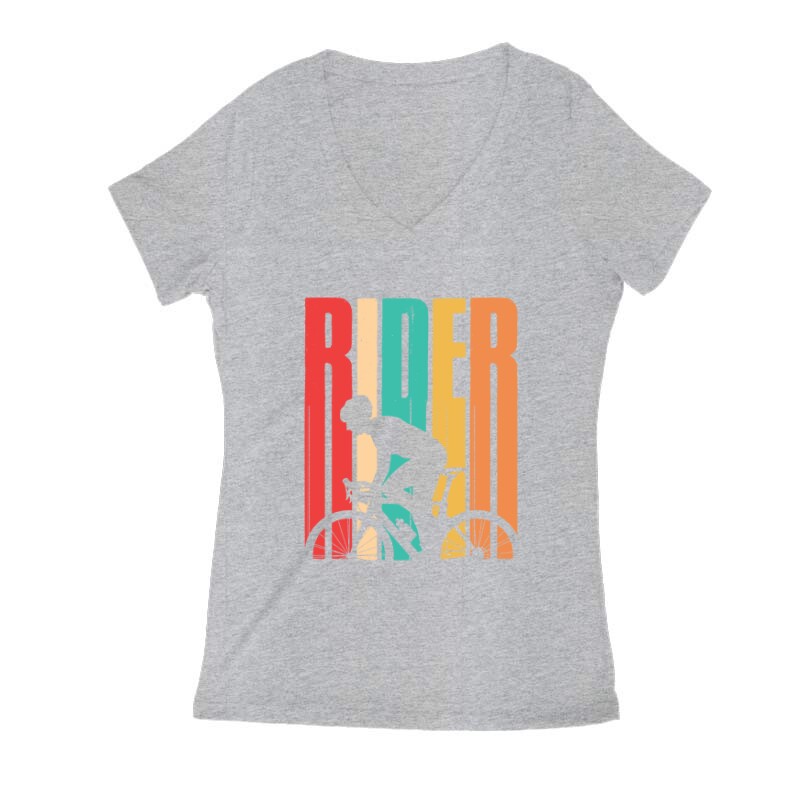 Rider Női V Kivágott póló