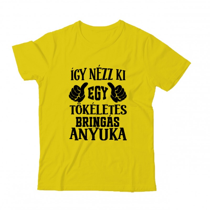 Így néz ki egy tökéletes bringás anyuka Gyermek Póló