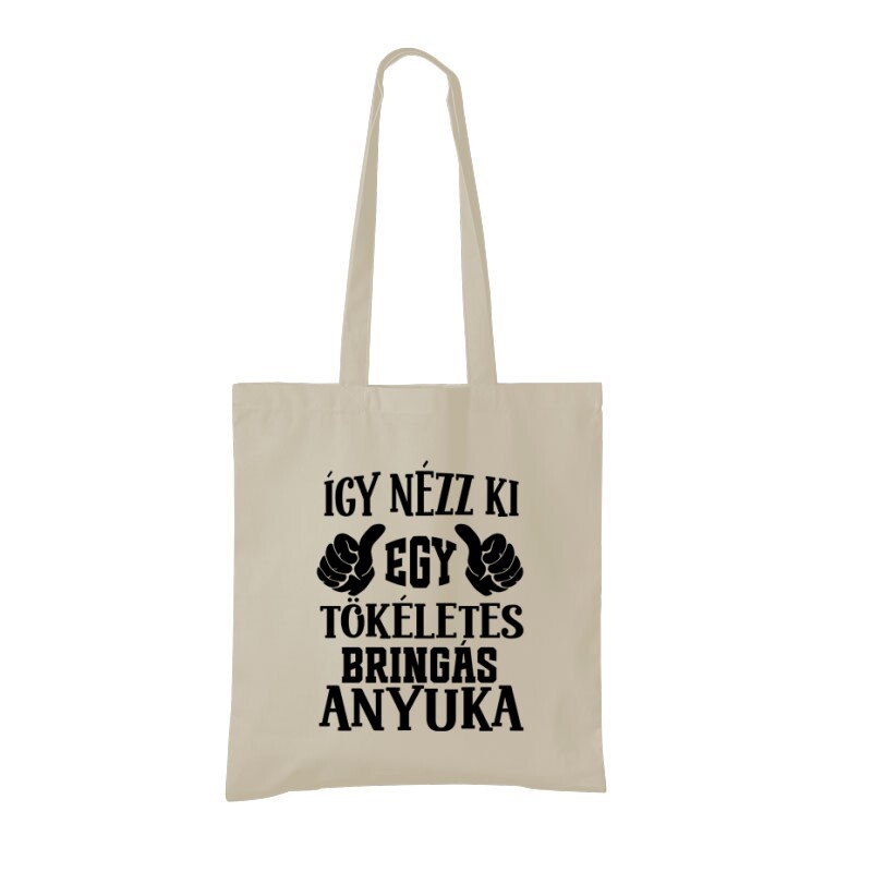 Így néz ki egy tökéletes bringás anyuka Bevásárló Táska