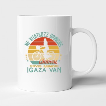 Ne vitatkozz bringás...