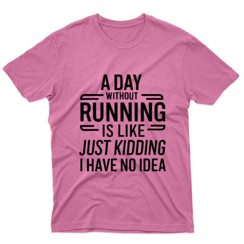 Day without running Unisex Póló