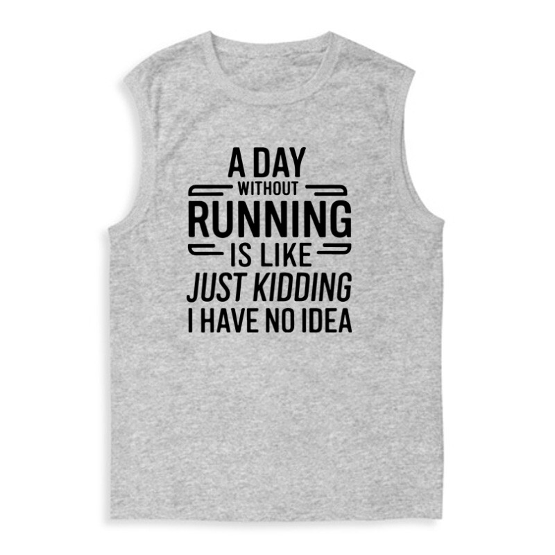 Day without running Férfi Trikó