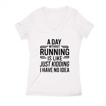 Day without running Női V...