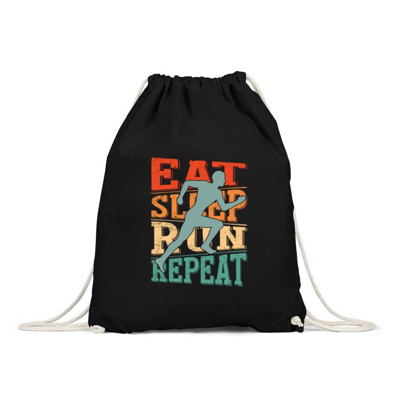 Eat sleep run repeat Hátizsák