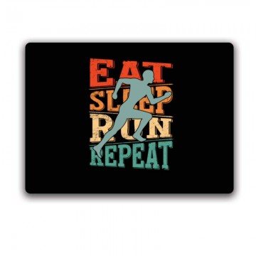 Eat sleep run repeat Egérpad