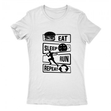 Eat sleep run repeat 2 Női...