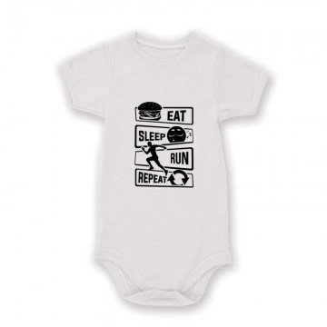 Eat sleep run repeat 2 Baby...