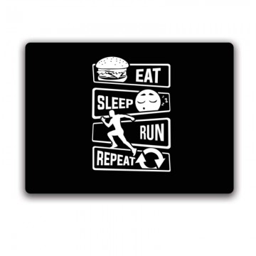 Eat sleep run repeat 2 Egérpad