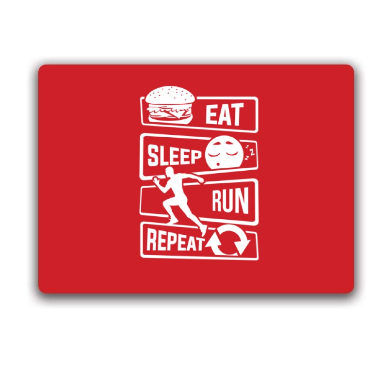 Eat sleep run repeat 2 Egérpad