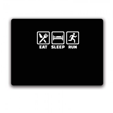Eat sleep run repeat 3 Egérpad