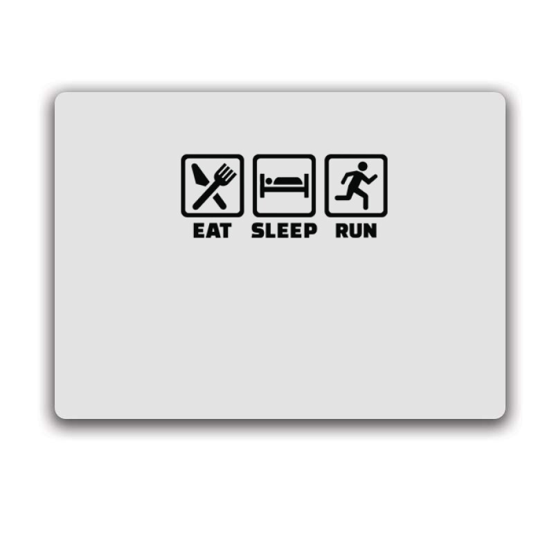 Eat sleep run repeat 3 Egérpad