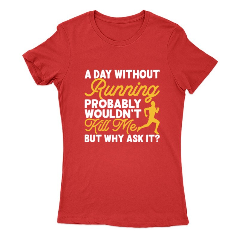 Funny runner Női Póló