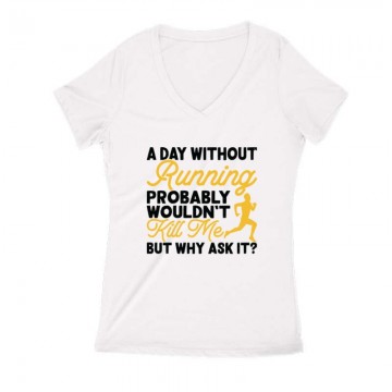 Funny runner Női V Kivágott...