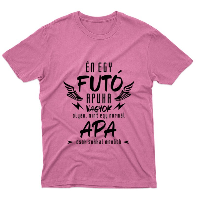 Futó apuka Unisex Póló