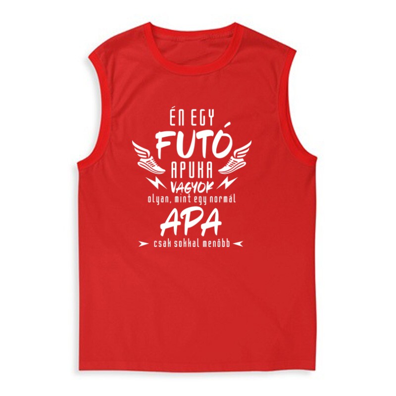 Futó apuka Férfi Trikó