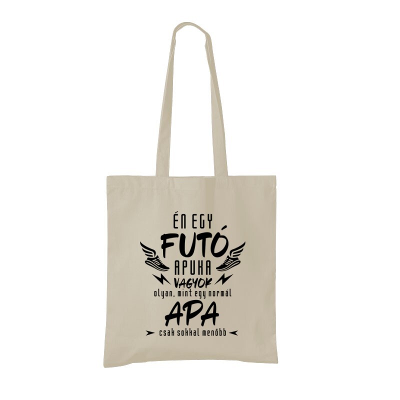 Futó apuka Bevásárló Táska