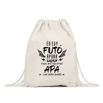 Futó apuka Hátizsák