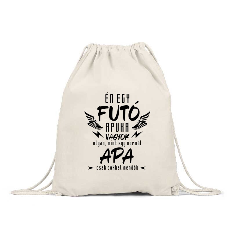 Futó apuka Hátizsák