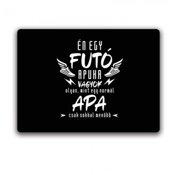 Futó apuka Egérpad