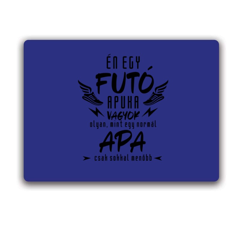Futó apuka Egérpad