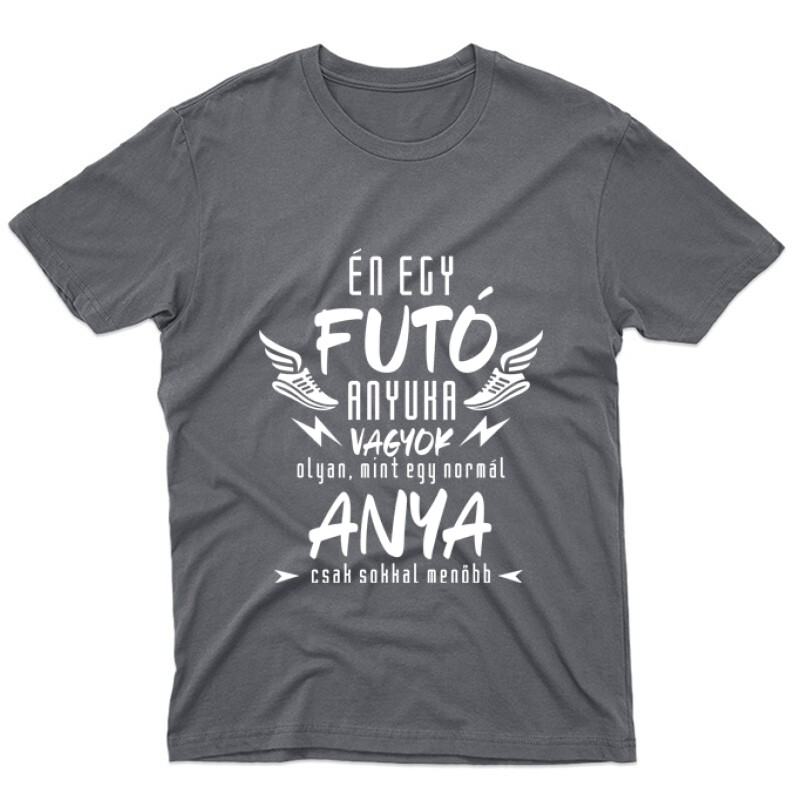 Futó anyuka Unisex Póló
