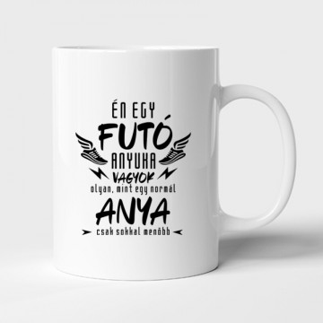Futó anyuka Bögre