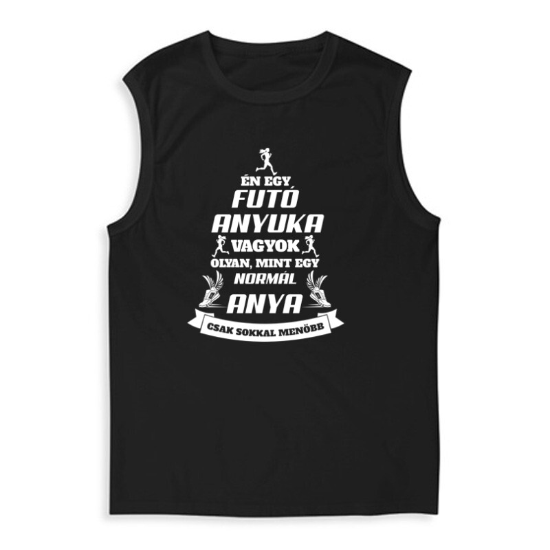 Menő futó anyuka Férfi Trikó