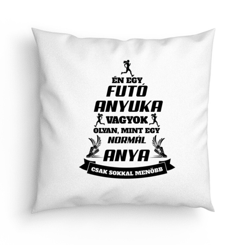 Menő futó anyuka Párna