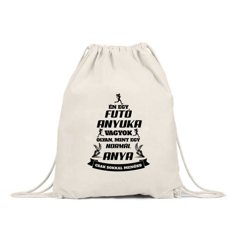 Menő futó anyuka Hátizsák