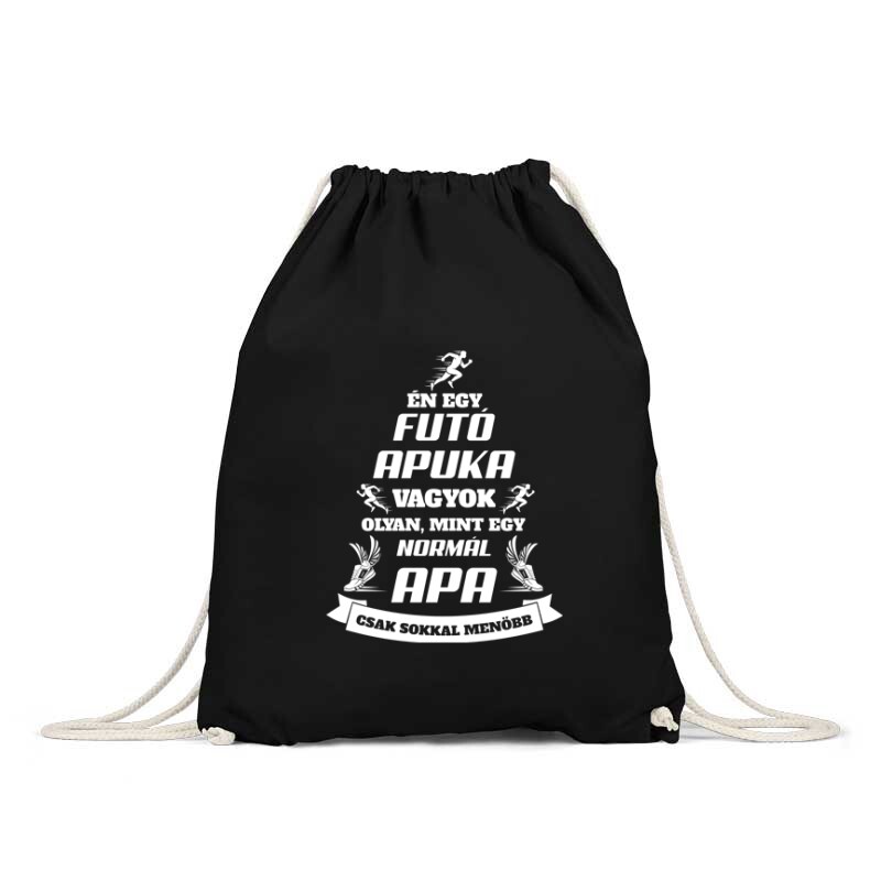 Menő futó apuka Hátizsák