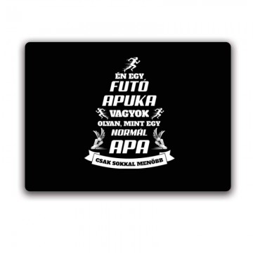 Menő futó apuka Egérpad