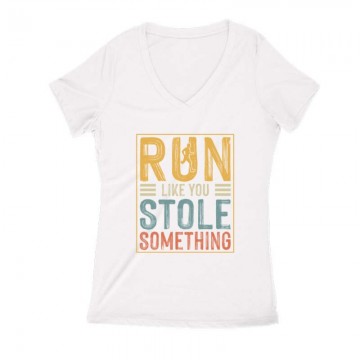 Run like you Női V Kivágott...