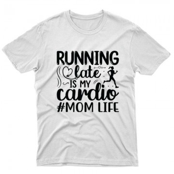 Running late is my cardio...