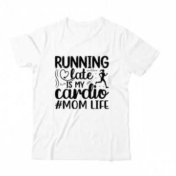 Running late is my cardio...