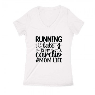 Running late is my cardio...