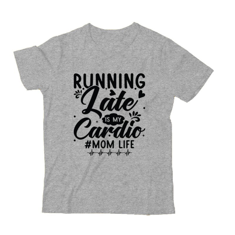 Running late is my cardio 2 Gyermek Póló