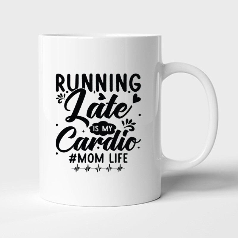 Running late is my cardio 2 Bögre