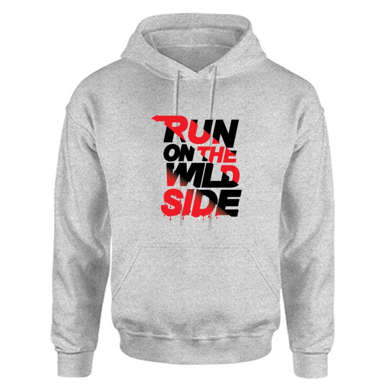 Run on the wild side Unisex Kapucnis Pulcsi