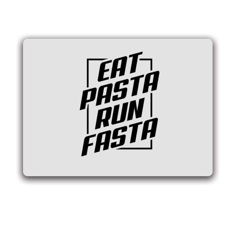 Eat pasta run fasta Egérpad