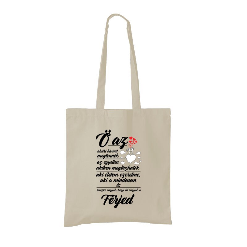 Ő az (férj) Bevásárló Táska