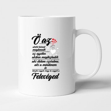 Ő az (feleség) Bögre